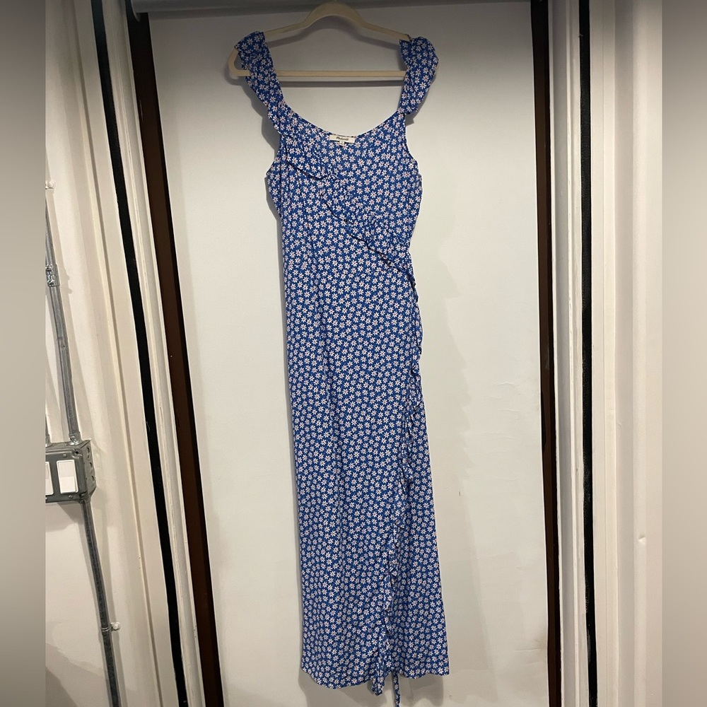 Madewell floral long dress